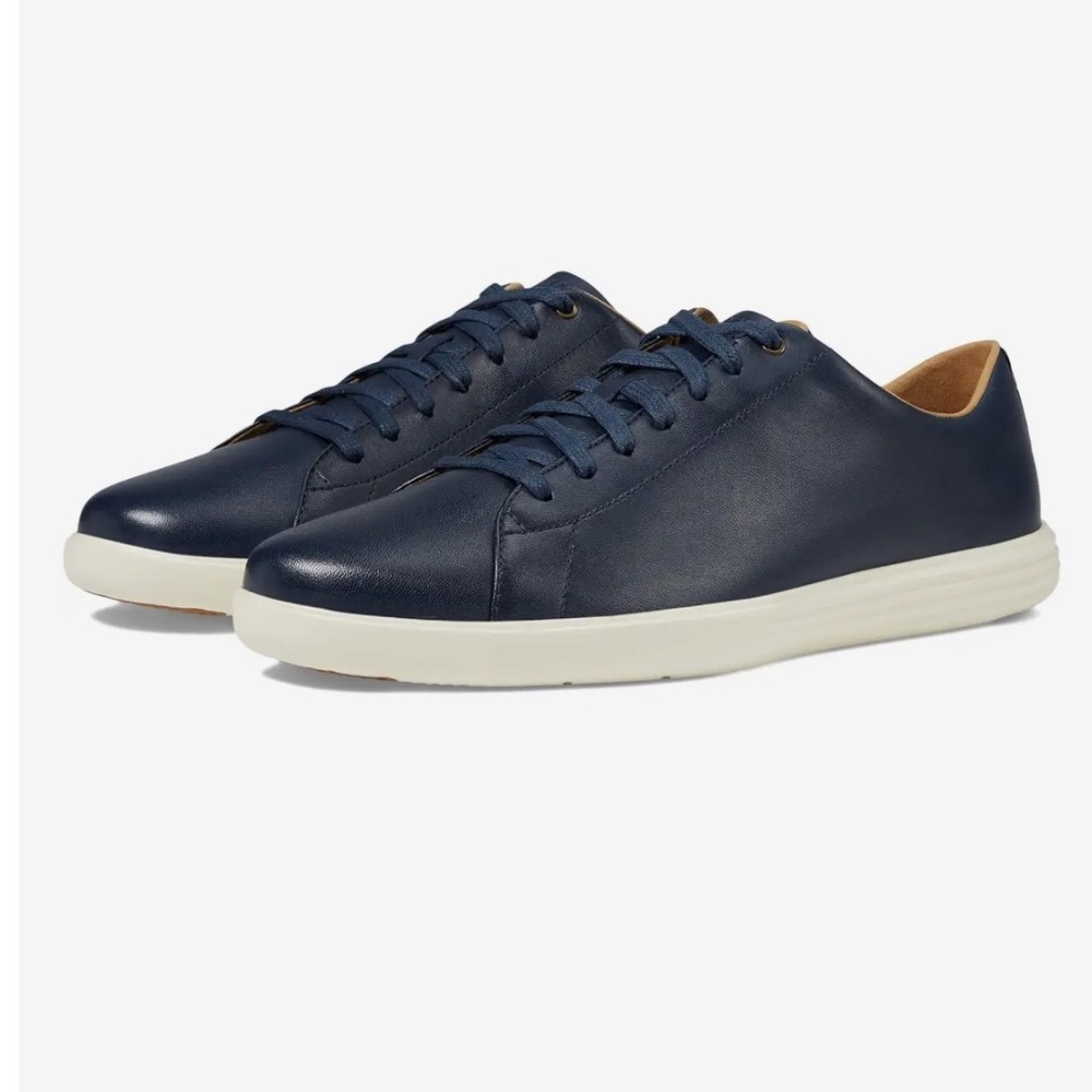 Cole Haan Grand Crosscourt II Leather Navy Blue‎ Casual Sneakers